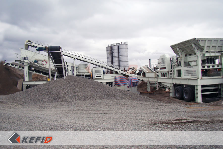 墨西哥时产100-120吨硬石移动破碎生产线