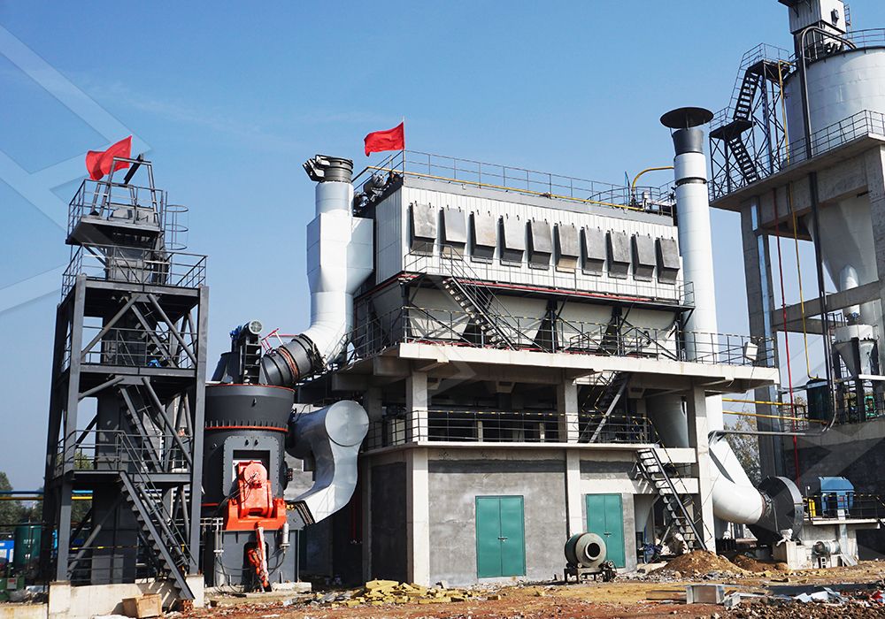LM vertical roller mill for carbide slag grinding