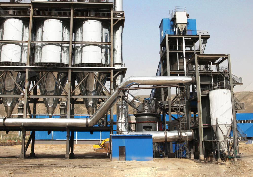 LM vertical roller mill structure