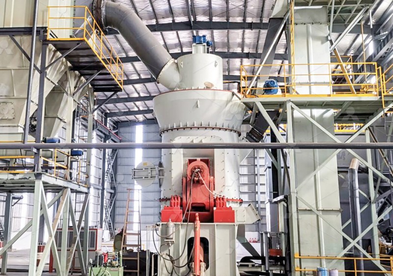 LM vertical roller mill working principle