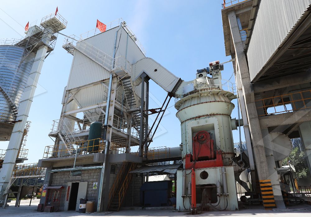 LM vertical roller mill for hydrated lime production