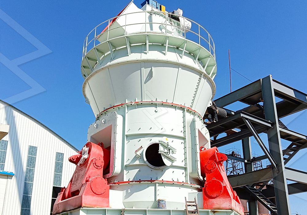 LM vertical roller mill in gypsum plant