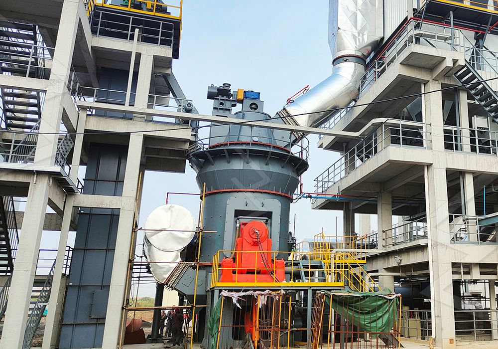 LM vertical roller mill working site