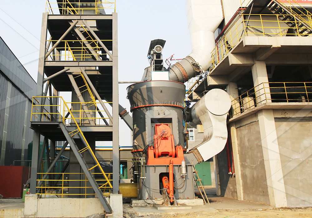 steel slag pile at steel plant