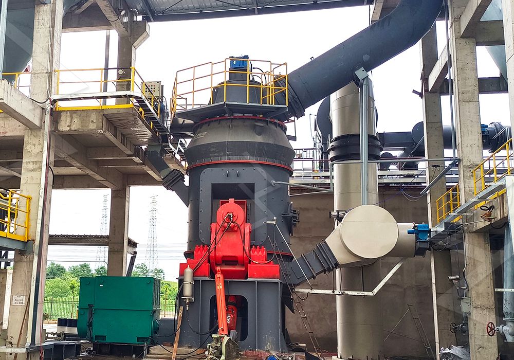 Dynamic classifier inside vertical mill for precise particle separation