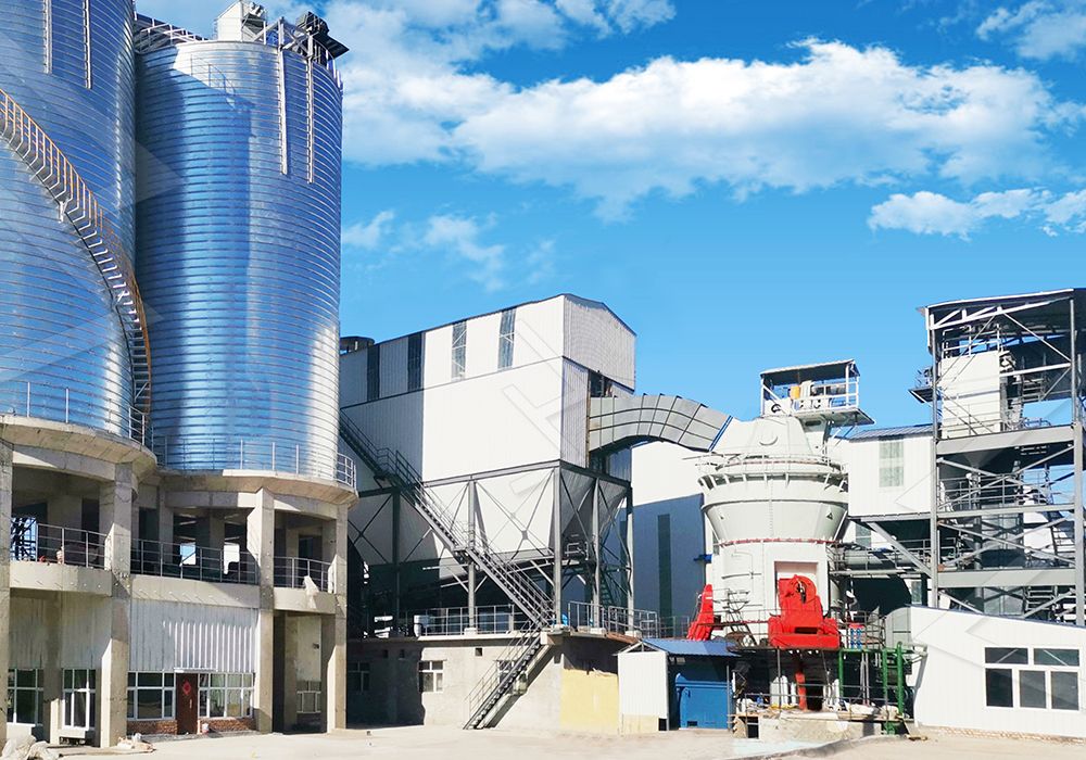 metallurgical slag grinding workshop