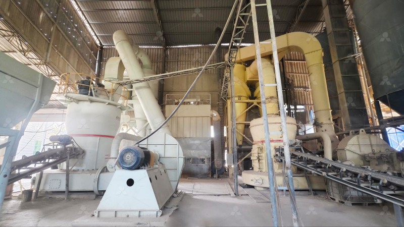 process control room for grinding system