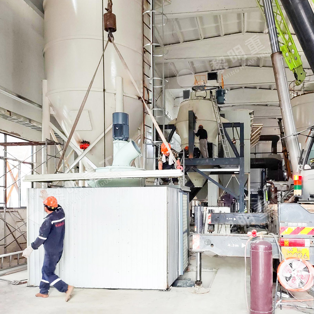 Talcum powder ultrafine grinding production line